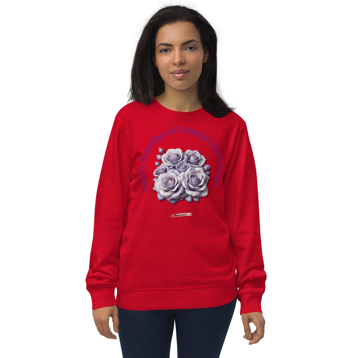 Unisex organic sweatshirt Rose Lavender 9