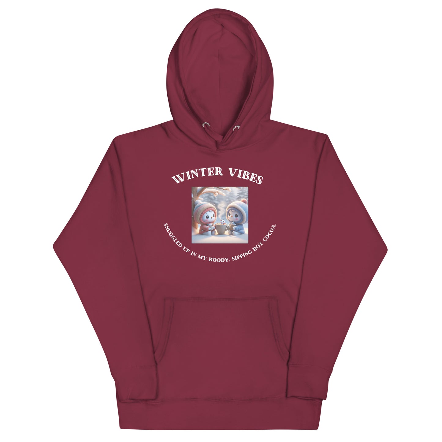 Unisex Hoodie Winter Solid 9