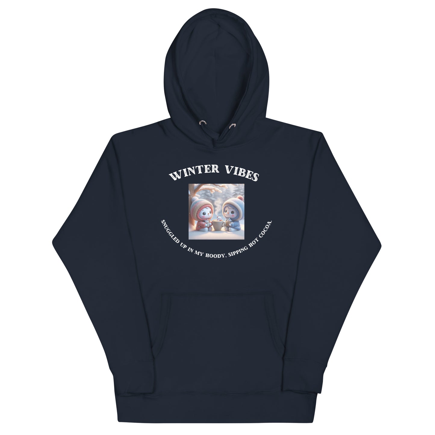 Unisex Hoodie Winter Solid 9