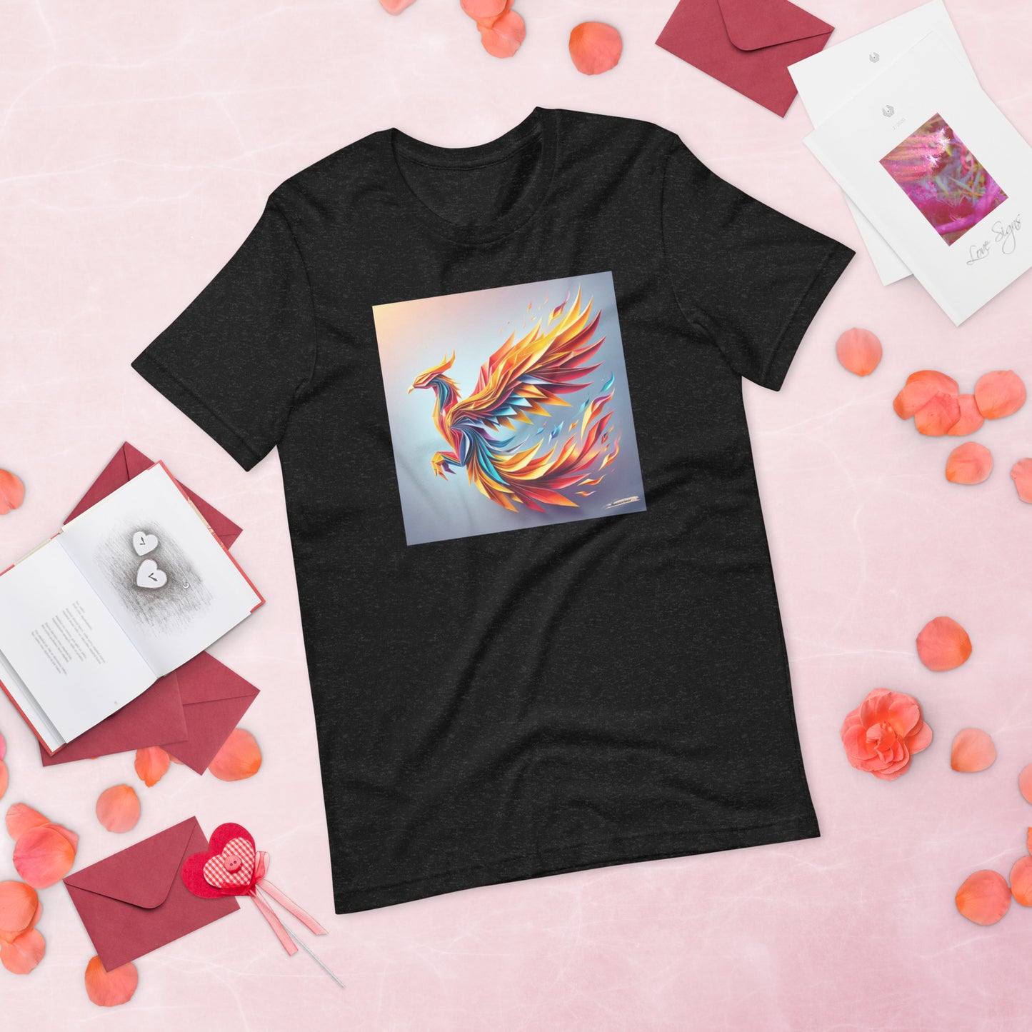 Unisex t-shirt Origami 1