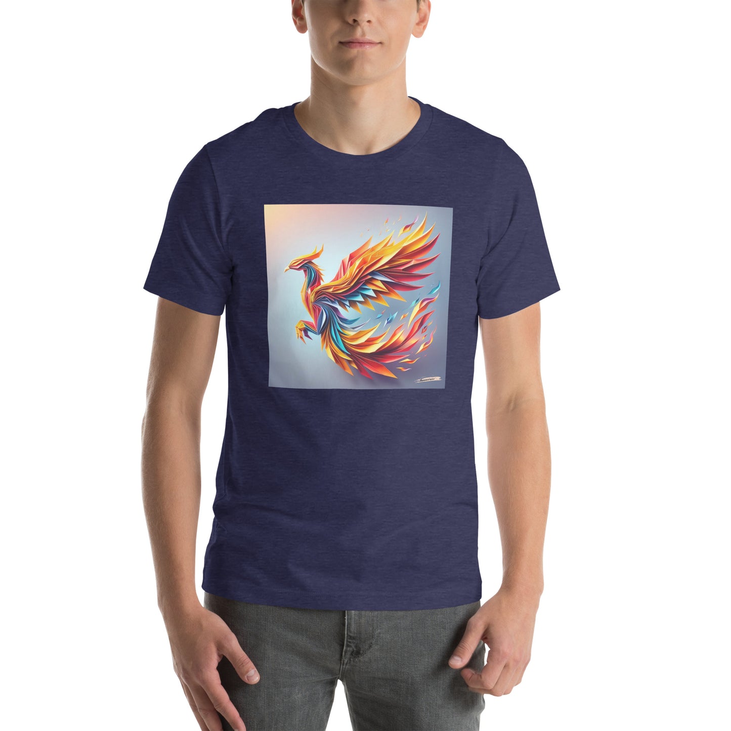 Unisex t-shirt Origami 1