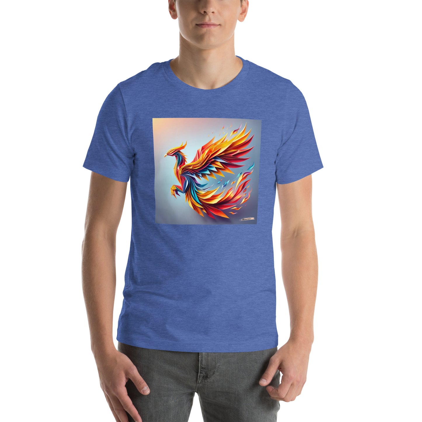 Unisex t-shirt Origami 1