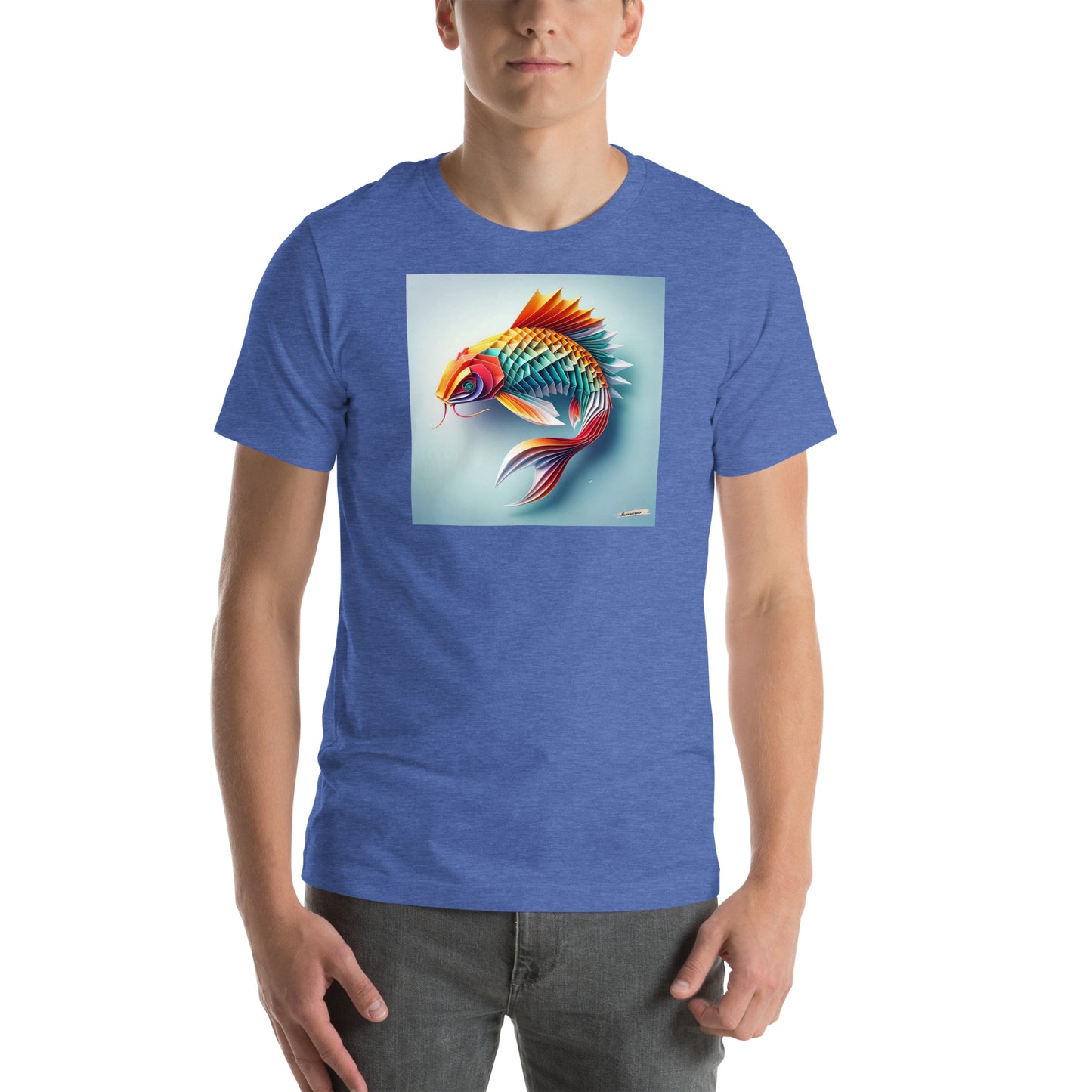 Unisex t-shirt Origami 5