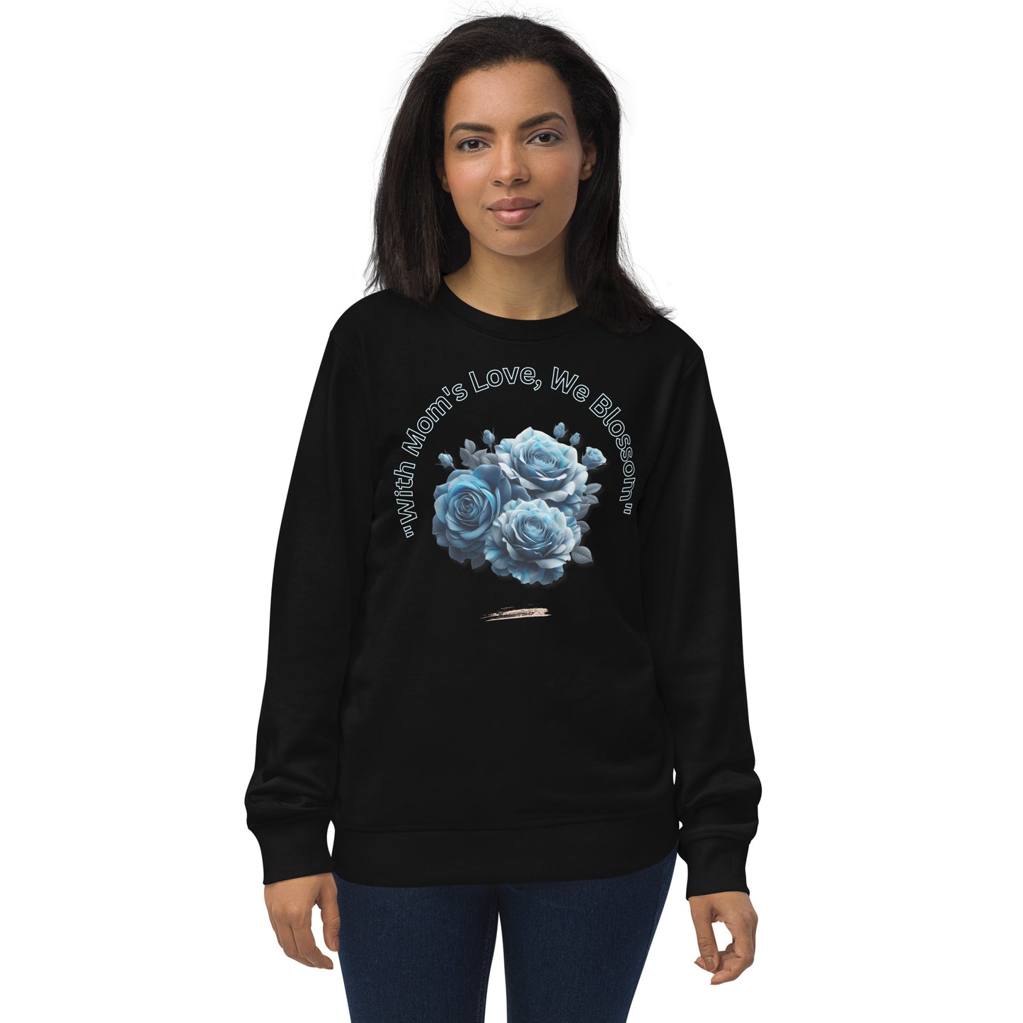 Unisex organic sweatshirt Rose Blue 11