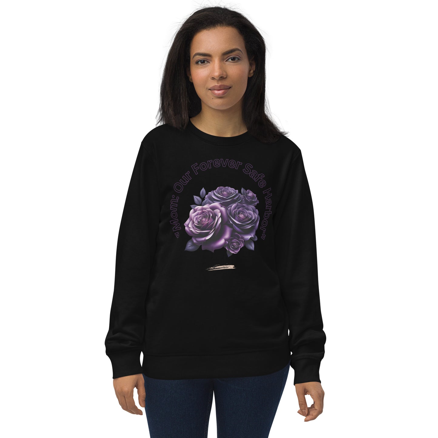 Unisex organic sweatshirt Rose Purple 12