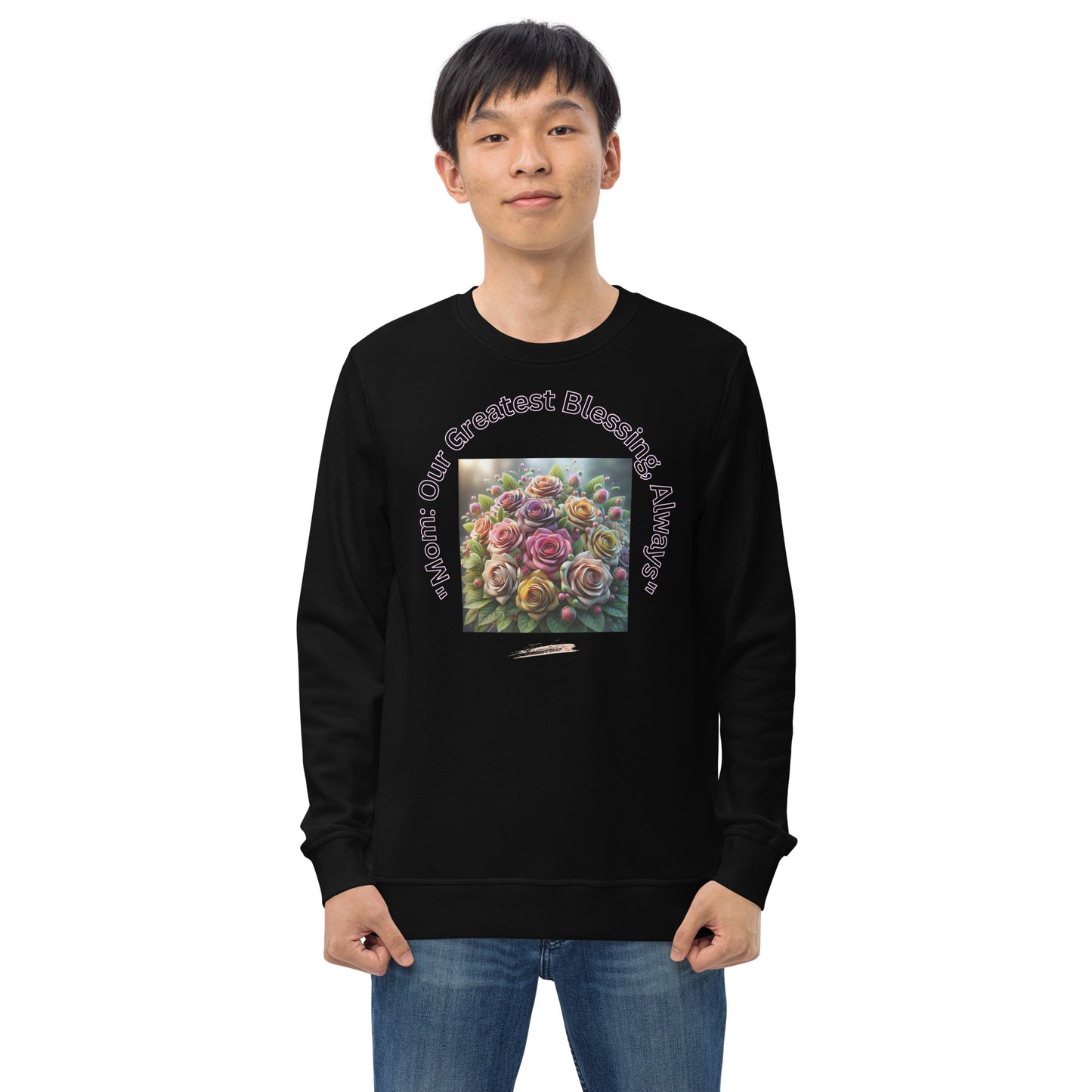 Unisex organic sweatshirt Rose Mix 30
