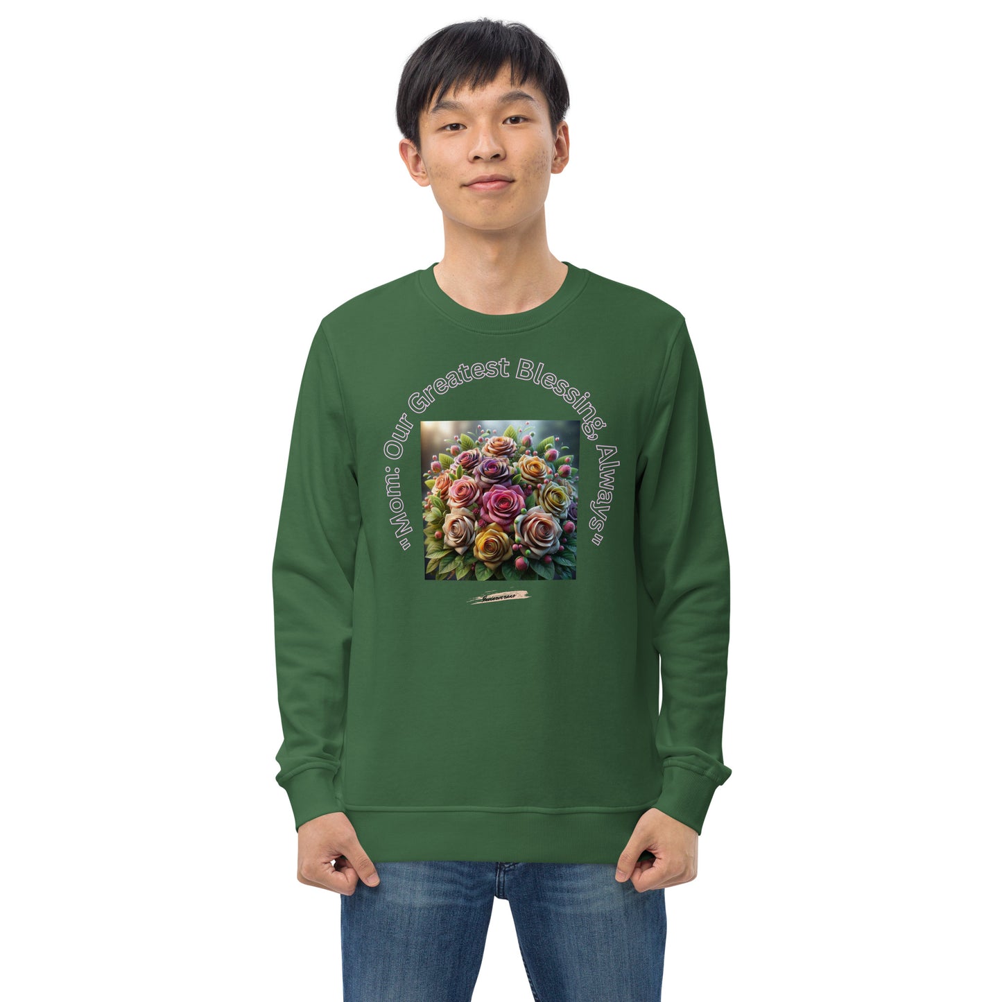 Unisex organic sweatshirt Rose Mix 30