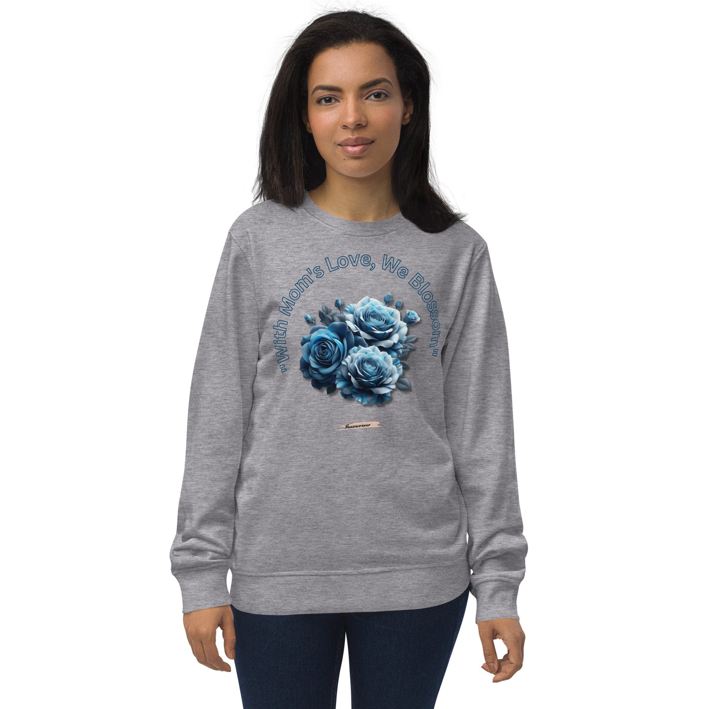 Unisex organic sweatshirt Rose Blue 11