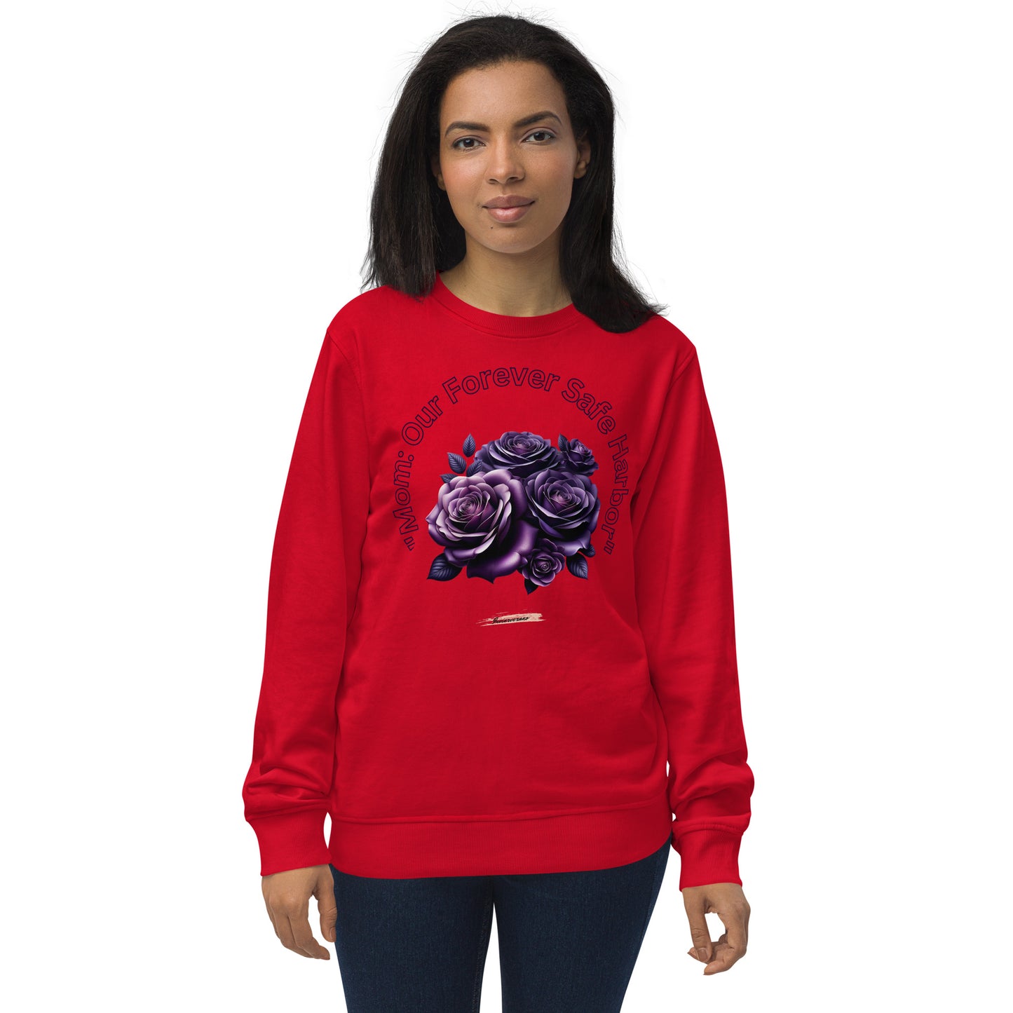 Unisex organic sweatshirt Rose Purple 12