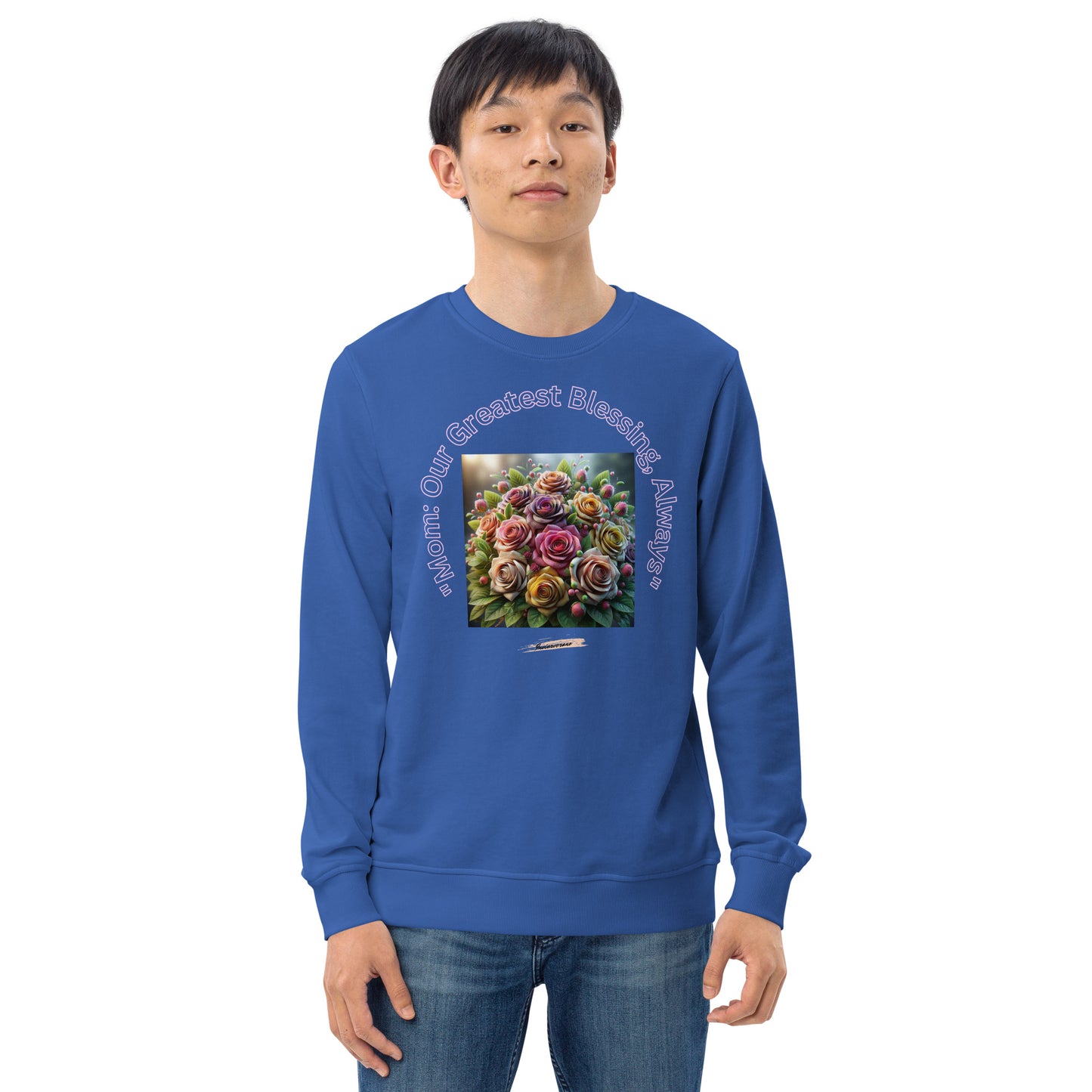 Unisex organic sweatshirt Rose Mix 30
