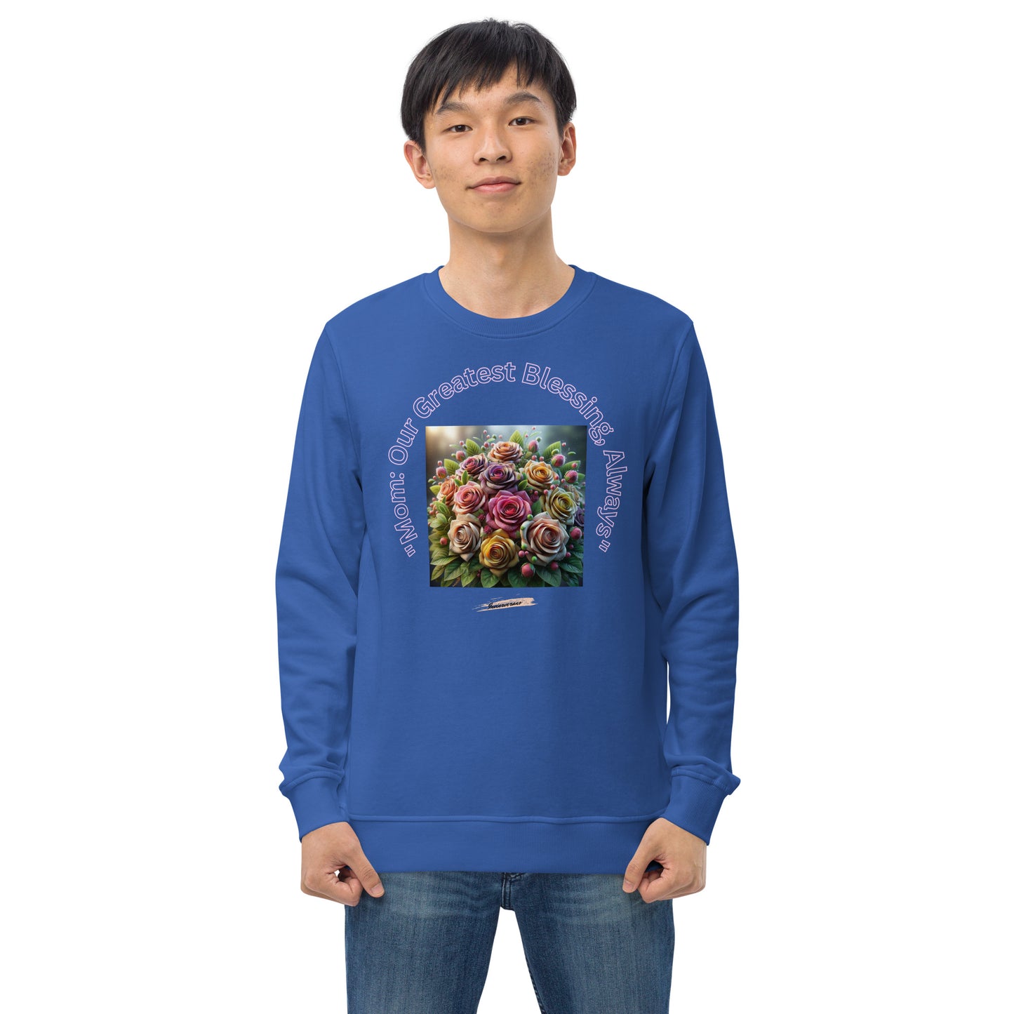 Unisex organic sweatshirt Rose Mix 30