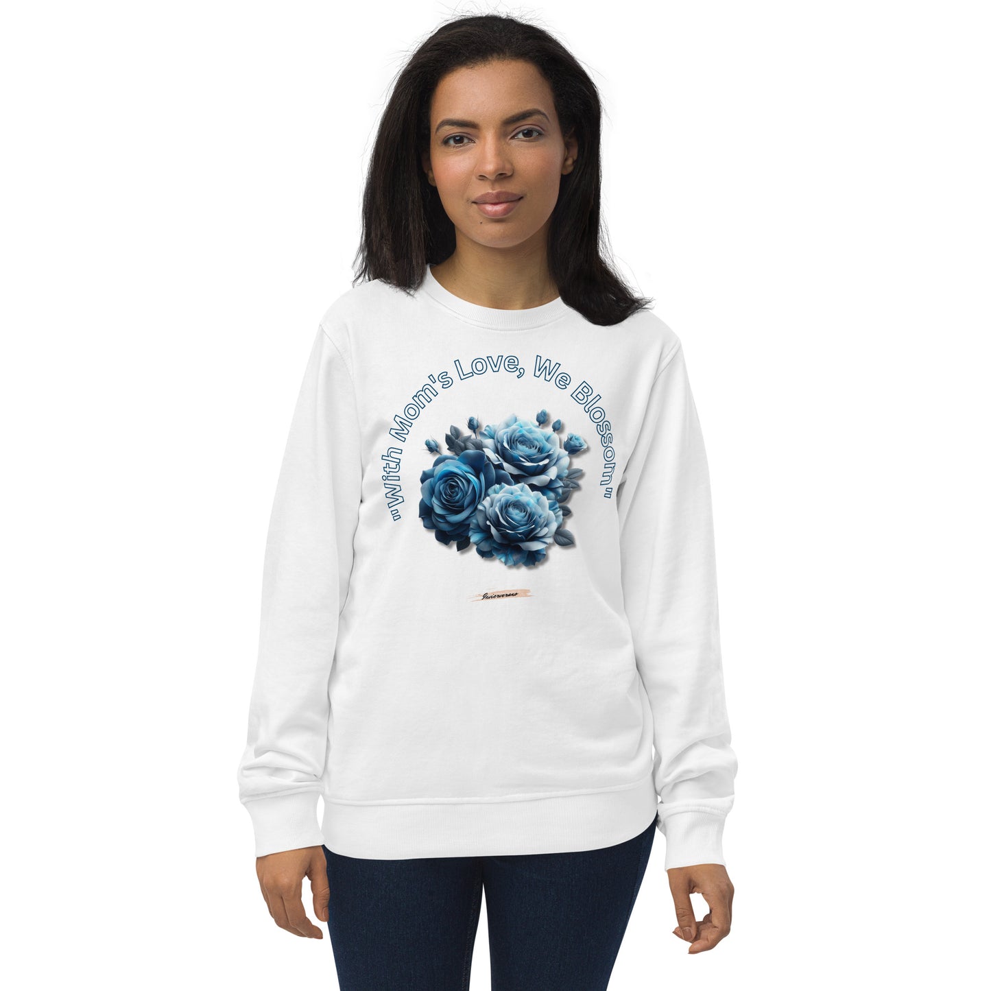Unisex organic sweatshirt Rose Blue 11